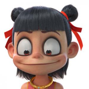 李**