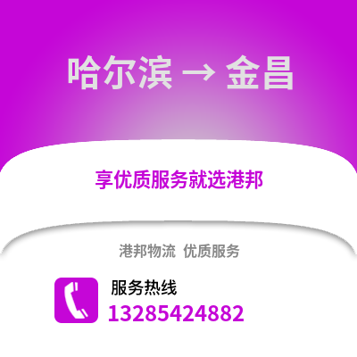 哈爾濱到金昌物流專線_哈爾濱到金昌貨運(yùn)專線公司