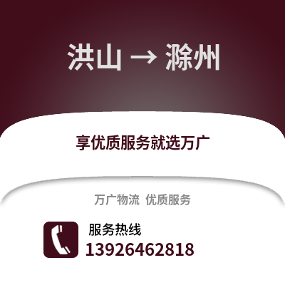 武漢洪山到滁州物流專線_武漢洪山到滁州貨運專線公司