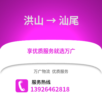 武漢洪山到汕尾物流專線_武漢洪山到汕尾貨運專線公司