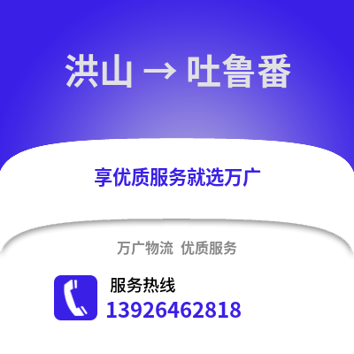 武漢洪山到吐魯番物流專線_武漢洪山到吐魯番貨運專線公司