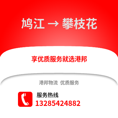 蕪湖鳩江到攀枝花物流專線_蕪湖鳩江到攀枝花貨運專線公司
