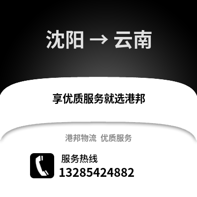 沈陽到云南物流專線_沈陽到云南貨運專線公司
