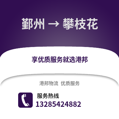 寧波鄞州到攀枝花物流專線_寧波鄞州到攀枝花貨運(yùn)專線公司